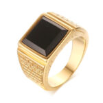 BLACK STONE CLASSIC RING