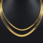 WOMEN'S SNAKE CHAIN GOLD PLATED